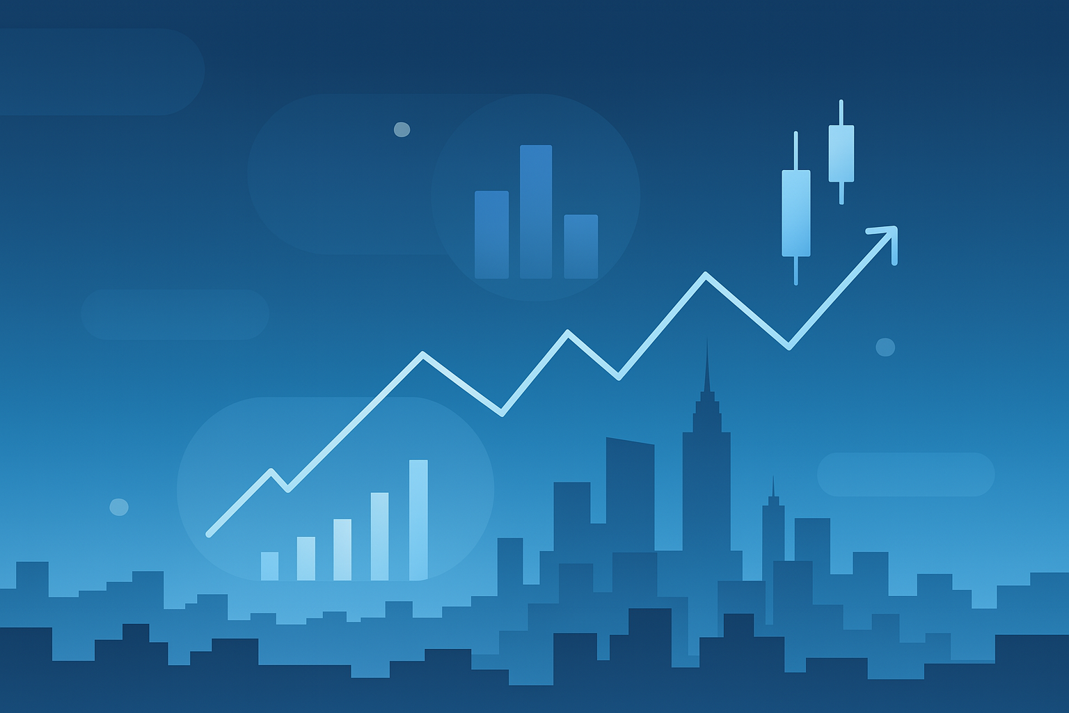 Maquette d'une plateforme de trading